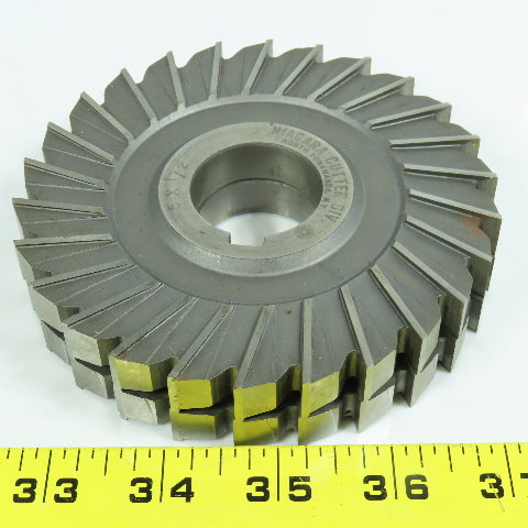 Niagara 4-3/4" x 1/2" x 1-1/4" Slitting Saw Side Milling Cutter 26 Tooth Lot/2