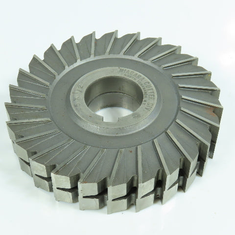 Niagara 4-3/4" x 1/2" x 1-1/4" Slitting Saw Side Milling Cutter 26 Tooth Lot/2