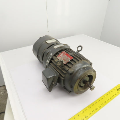 Lincoln D-1G9059CB 1-1/2HP AC Electric Motor 1675RPM 3PH 184CZY W/Brake 230/460V