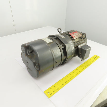 Lincoln D-1G9059CB 1-1/2HP AC Electric Motor 1675RPM 3PH 184CZY W/Brake 230/460V