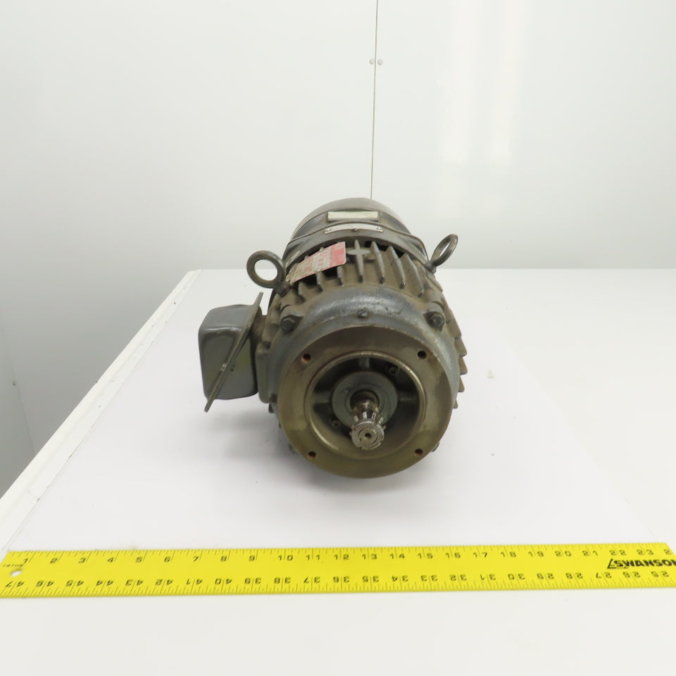 Lincoln D-1G9059CB 1-1/2HP AC Electric Motor 1675RPM 3PH 184CZY W/Brake 230/460V
