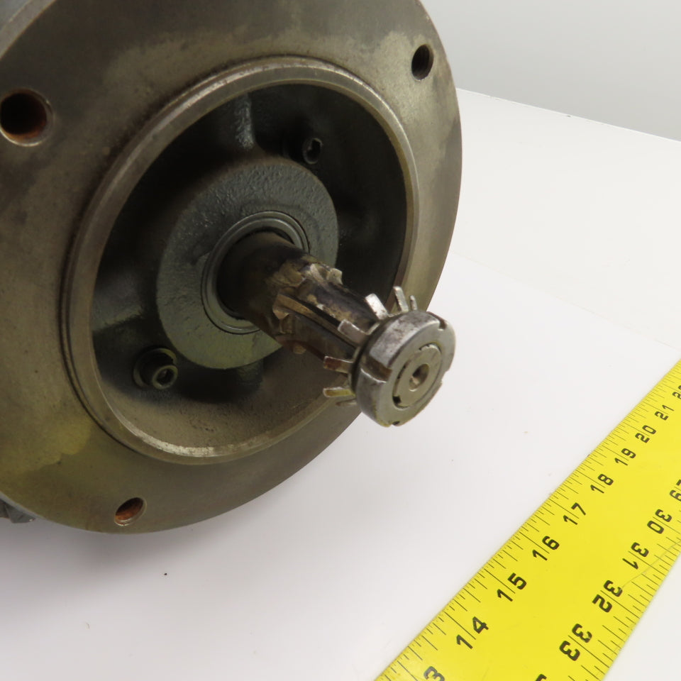 Lincoln D-1G9059CB 1-1/2HP AC Electric Motor 1675RPM 3PH 184CZY W/Brake 230/460V