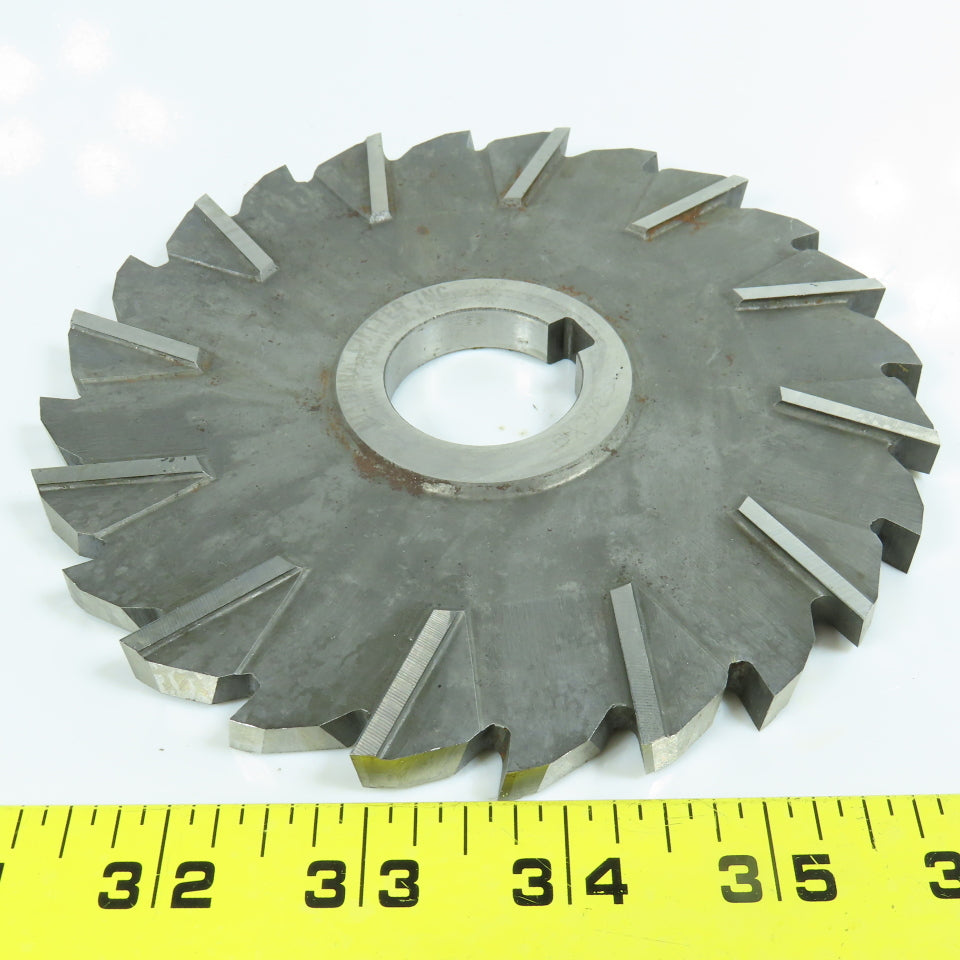 Niagara 5-5/8"x 3/8"x 1-1/4" Slitting Saw Side Mill Cutter Staggered 24 Tooth