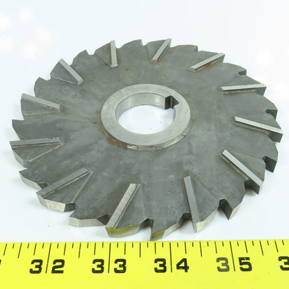 Niagara 5-5/8"x 3/8"x 1-1/4" Slitting Saw Side Mill Cutter Staggered 24 Tooth