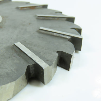 Niagara 5-5/8"x 3/8"x 1-1/4" Slitting Saw Side Mill Cutter Staggered 24 Tooth