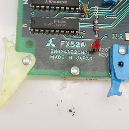 Mitsubishi BN624A220H01 FX52A Circuit Board