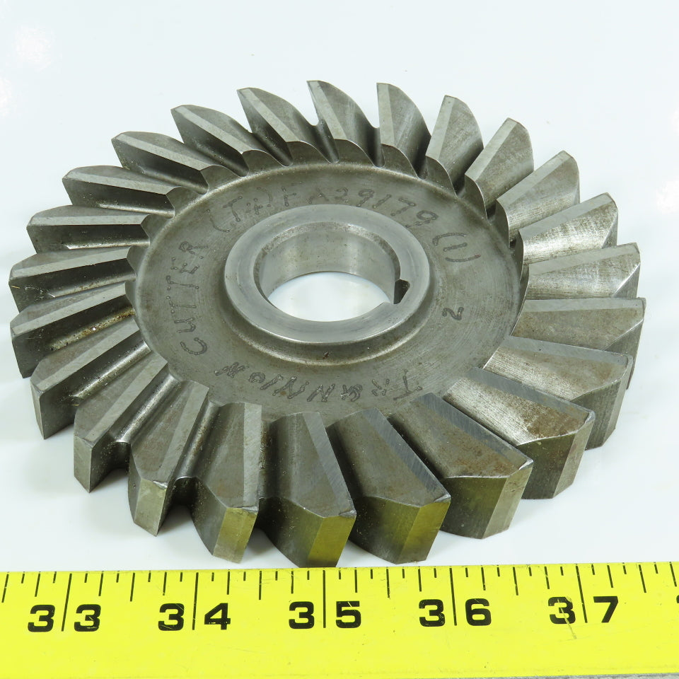 5-1/2"x 3/4"x 1-1/4" HSS Slitting Saw Side Milling Cutter Straight 24 Tooth