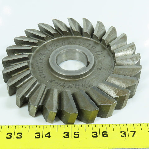 5-1/2"x 3/4"x 1-1/4" HSS Slitting Saw Side Milling Cutter Straight 24 Tooth