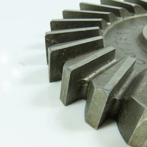 5-1/2"x 3/4"x 1-1/4" HSS Slitting Saw Side Milling Cutter Straight 24 Tooth
