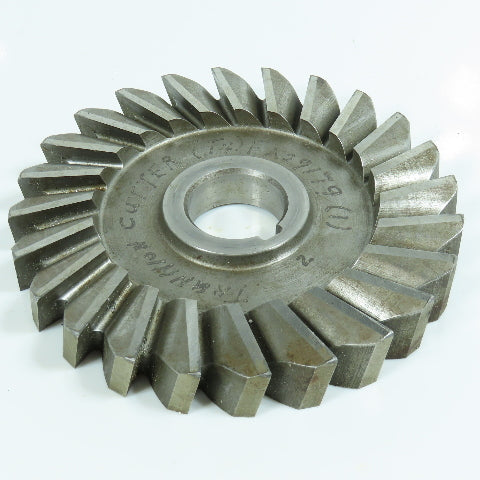 5-1/2"x 3/4"x 1-1/4" HSS Slitting Saw Side Milling Cutter Straight 24 Tooth