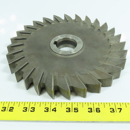 Illinois 7"x 3/4"x 1-1/4" HSS Slitting Saw Side Milling Cutter Straight 28 Tooth