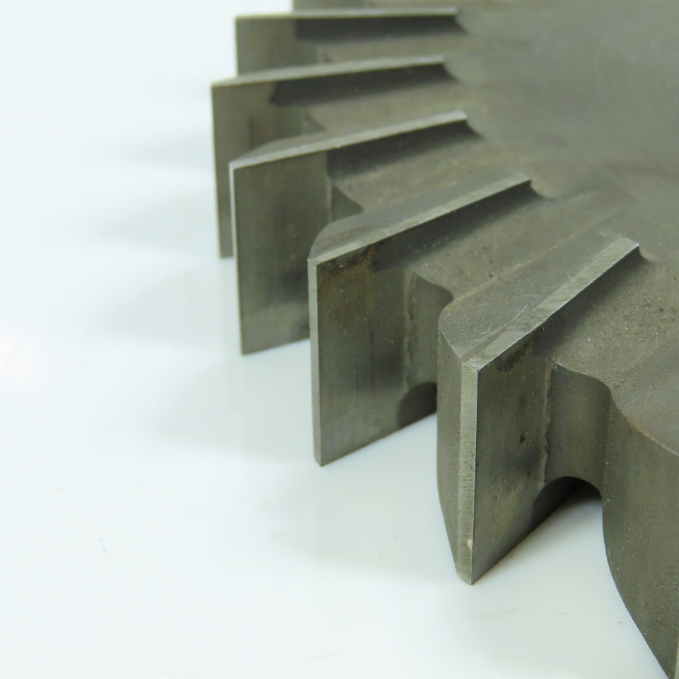 Illinois 7"x 3/4"x 1-1/4" HSS Slitting Saw Side Milling Cutter Straight 28 Tooth