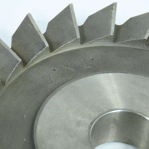 Browne & Sharpe 7"x 1"x 1-1/4" Slitting Saw Side Mill Cutter Straight 24 Tooth