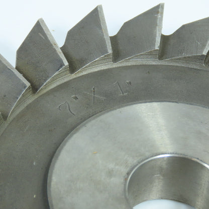Browne & Sharpe 7"x 1"x 1-1/4" Slitting Saw Side Mill Cutter Straight 24 Tooth