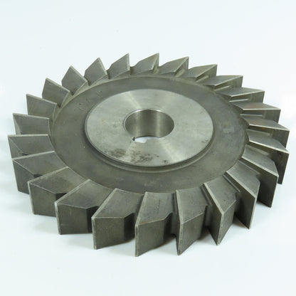 Browne & Sharpe 7"x 1"x 1-1/4" Slitting Saw Side Mill Cutter Straight 24 Tooth