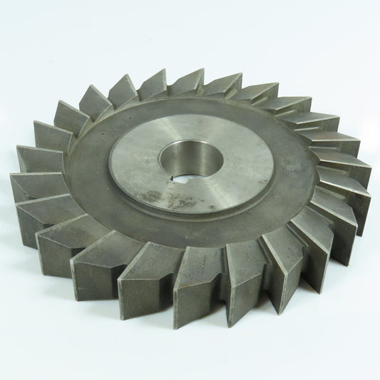 Browne & Sharpe 7"x 1"x 1-1/4" Slitting Saw Side Mill Cutter Straight 24 Tooth