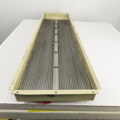 Mitsubishi Aluminum Fin Style Heat Exchanger Cooling Unit 55-3/4Lx 15W x 3-1/2"D