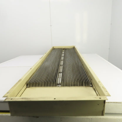 Mitsubishi Aluminum Fin Style Heat Exchanger Cooling Unit 55-3/4Lx 15W x 3-1/2"D
