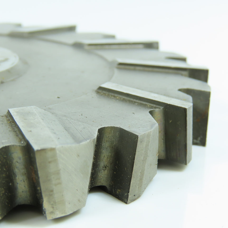 5-5/8"x 9/16"x 1-1/4" Slitting Saw Side Milling Cutter Staggered 24 Tooth Lot/2