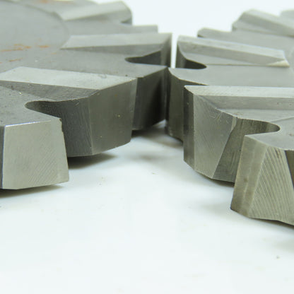 5-5/8"x 9/16"x 1-1/4" Slitting Saw Side Milling Cutter Staggered 24 Tooth Lot/2