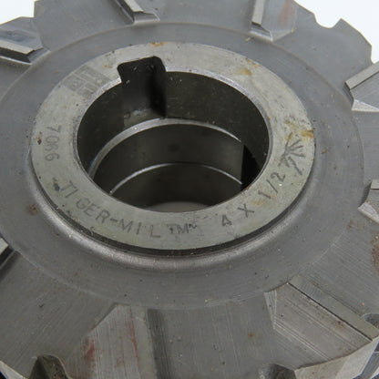 3-3/4"x 1/2"x 1-1/4" Slitting Saw Side Milling Cutter Staggered 24 Tooth Lot/3