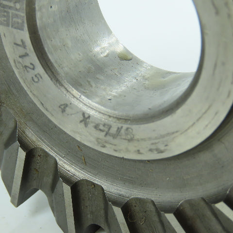 3-3/4" x 7/8" x 1-1/4" Slitting Saw Side Milling Cutter Straight 20 Tooth