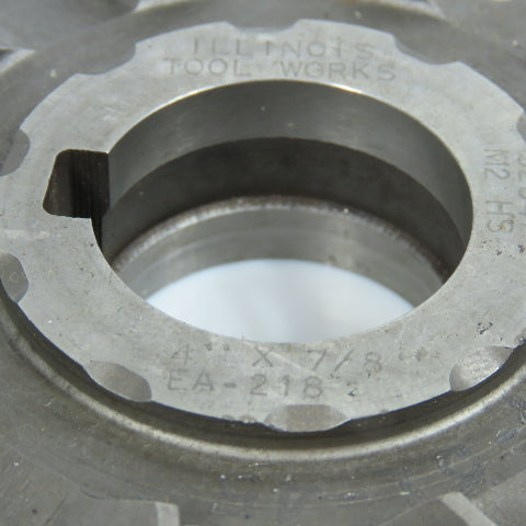 3-3/4" x 7/8" x 1-1/4" Slitting Saw Side Milling Cutter Staggered 20 Tooth