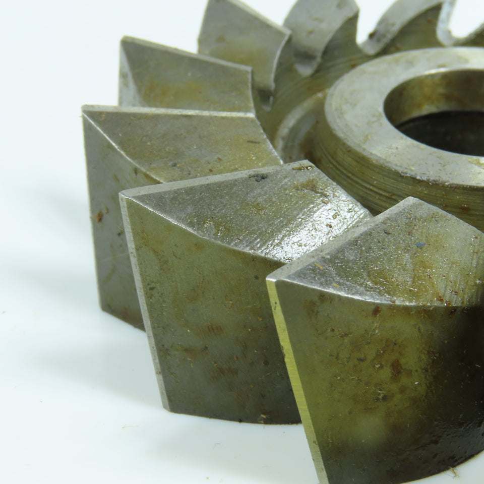 Illinois 4"x1"x1-1/4"LH Slitting Saw Side Milling Cutter Straight 14 Tooth Lot/3