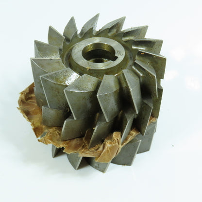 Illinois 4"x1"x1-1/4"LH Slitting Saw Side Milling Cutter Straight 14 Tooth Lot/3