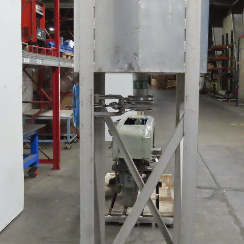 FKC 150GALFT 150 Gallon Aluminum Flocculation Mixing Tank 230/460V 3PH W/Valve