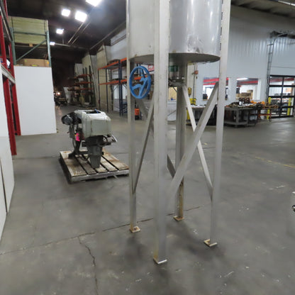 FKC 150GALFT 150 Gallon Aluminum Flocculation Mixing Tank 230/460V 3PH W/Valve