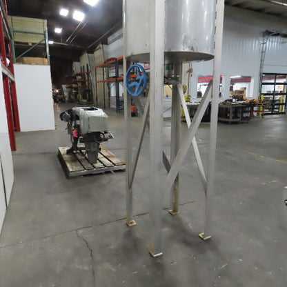FKC 150GALFT 150 Gallon Aluminum Flocculation Mixing Tank 230/460V 3PH W/Valve