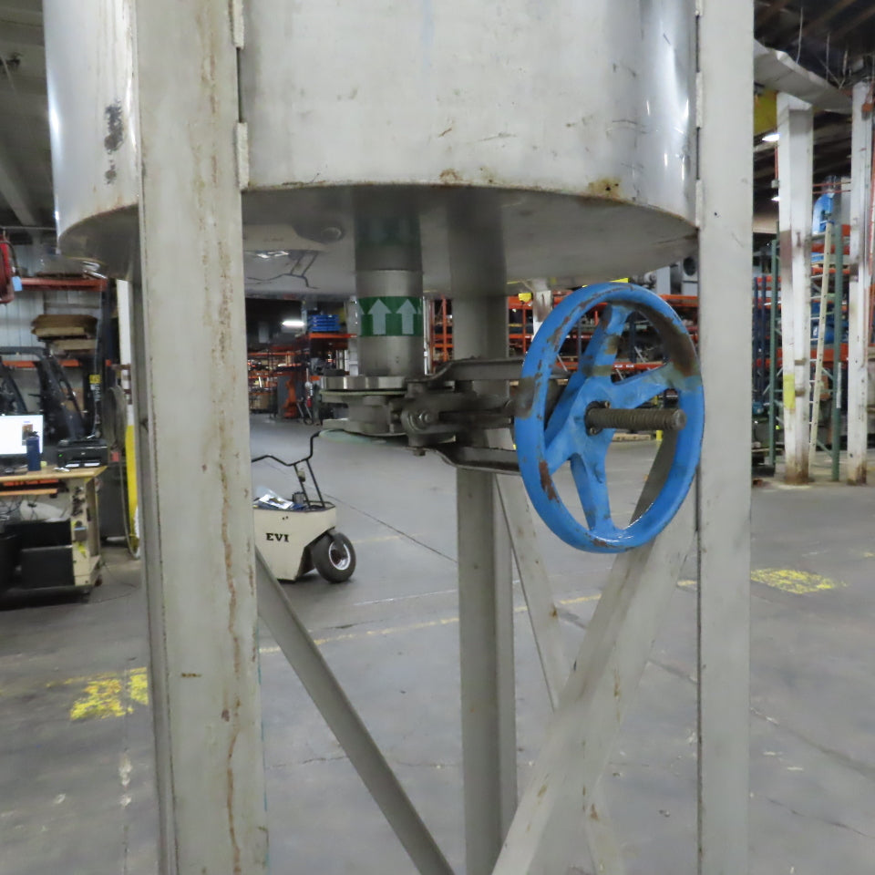 FKC 150GALFT 150 Gallon Aluminum Flocculation Mixing Tank 230/460V 3PH W/Valve