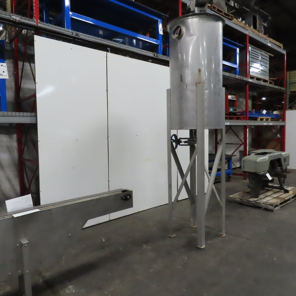 FKC 150GALFT 150 Gallon Aluminum Flocculation Mixing Tank 230/460V 3PH W/Valve