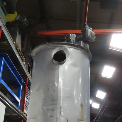 FKC 150GALFT 150 Gallon Aluminum Flocculation Mixing Tank 230/460V 3PH W/Valve