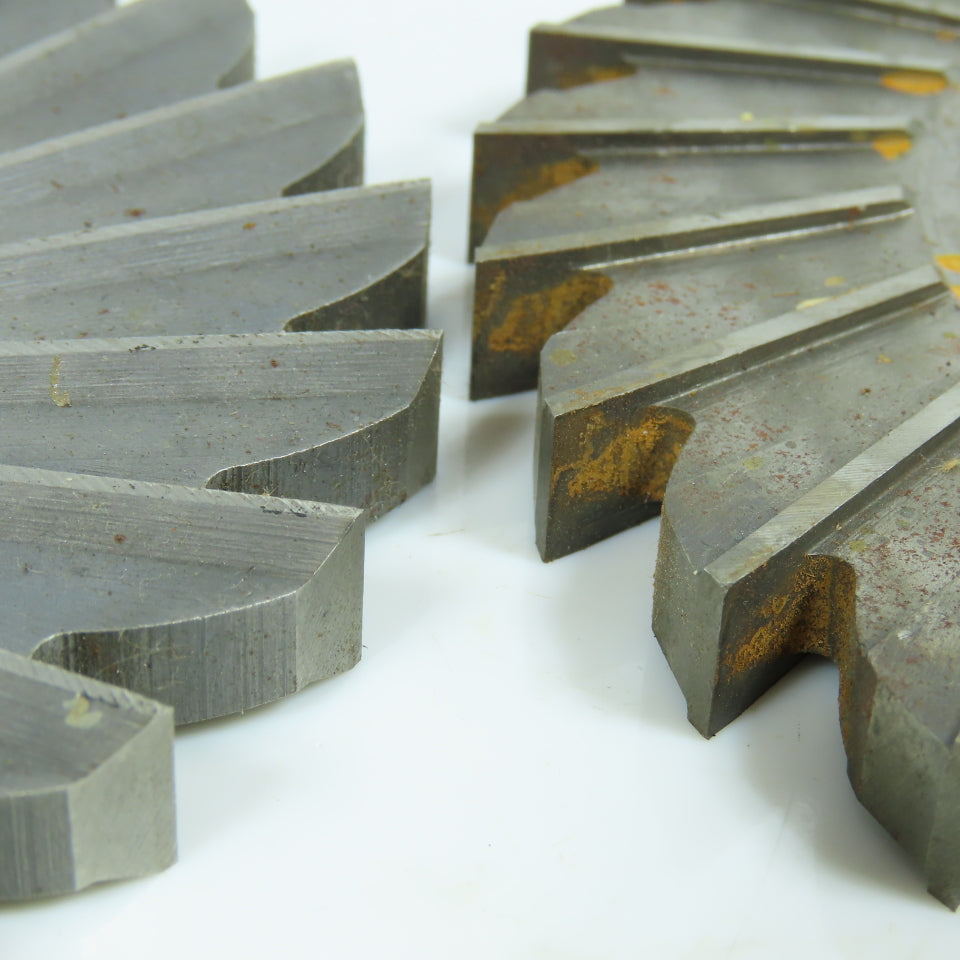 4-7/8"x 11/32"x 1-1/4" Slitting Saw Side Milling Cutter Straight Tooth Lot of 2
