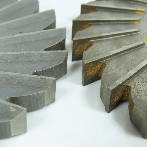 4-7/8"x 11/32"x 1-1/4" Slitting Saw Side Milling Cutter Straight Tooth Lot of 2