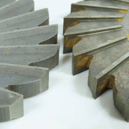 4-7/8"x 11/32"x 1-1/4" Slitting Saw Side Milling Cutter Straight Tooth Lot of 2