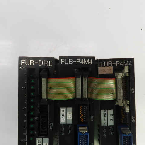 Okuma FUB-P4M4 FUB-DRII 1911-2245 Controller Cards From MX-45 VAE Lot OF 3
