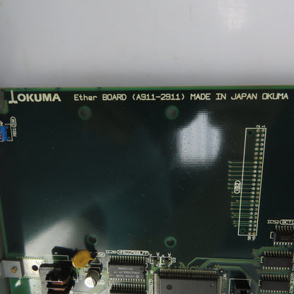 Okuma E4809-045-234-A OPUS7000 Ether Board 1911-2911-0318008