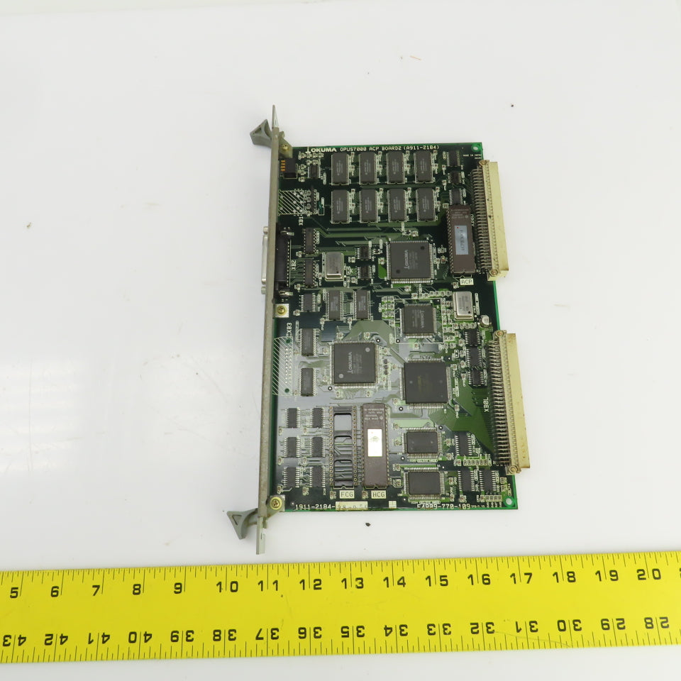 Okuma E4809-770-109 OPUS7000 ACP Board 1911-2184-38-05