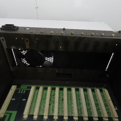 Okuma E7191-855-021 OPUS7000 10 Slot Rack Chassis W/Motherboard 1911-2003-38-096