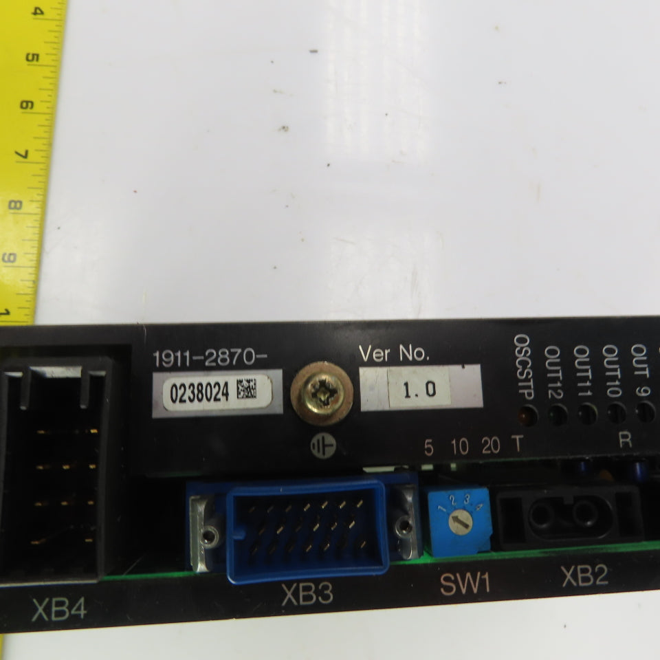 Okuma FUB-DR3 1911-2870-0238024 Card Ver. 1.0