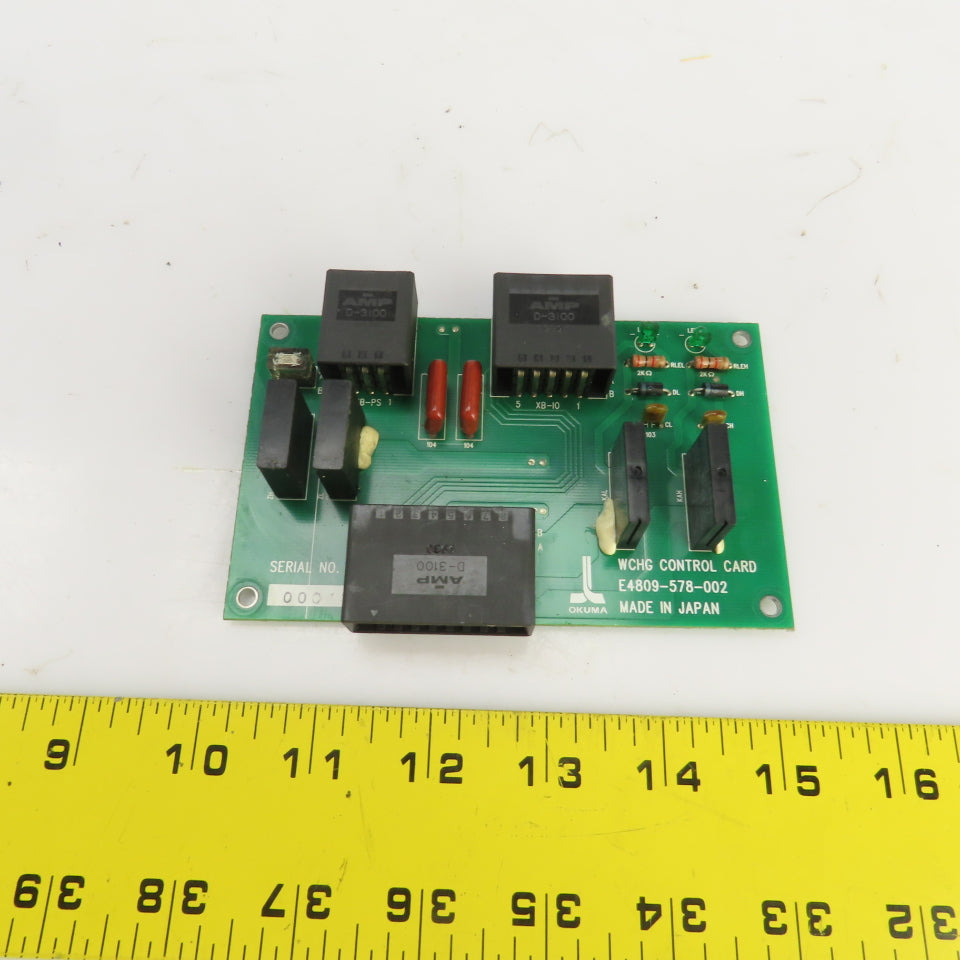 Okuma E4809-578-002 WCHG Control Card