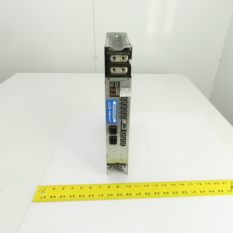 Okuma MIV0303-1-B5 L-M Axis Servo Drive Certified Rebuild U2229-0006-004R