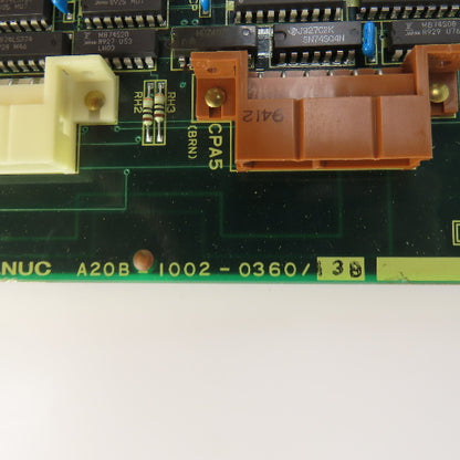 Fanuc A20B-1002-0360/13B Motherboard Backplane Circuit Board A02B-0098-B501