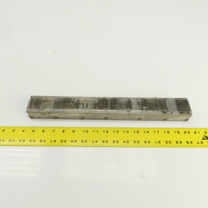 16-1/4" L x 2" W Replacement Conveyor Magnet 84LB Pull From NSM Magnettechnik
