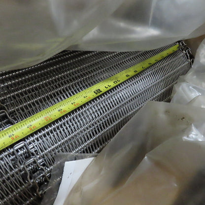 Ashworth 3920G100 34"Wx20'L Stainless Super Small Radius OmniGrid Conveyor Belt