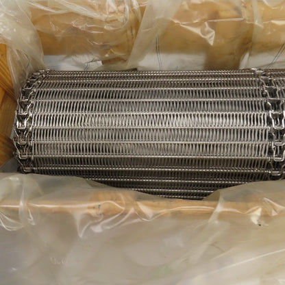 Ashworth 3920G100 34"Wx20'L Stainless Super Small Radius OmniGrid Conveyor Belt