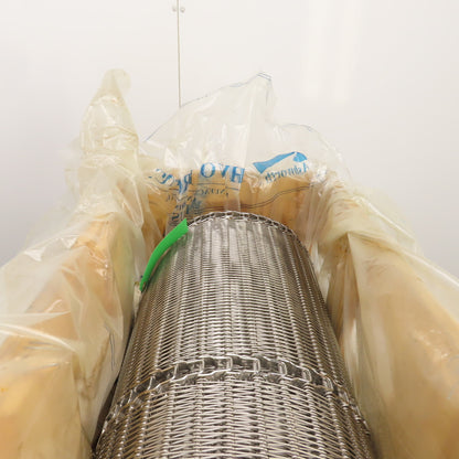 Ashworth 3920G100 34"Wx20'L Stainless Super Small Radius OmniGrid Conveyor Belt